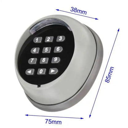 Wireless Keypad for Gate Opener - Wireless Security Keypad Remote Door Operator Panel - Gate Opener Accessories