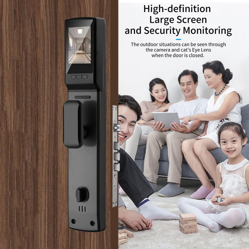 SLX-2 Tuya Smart Door Lock 3D Face Recognition With Video Intercom Function
