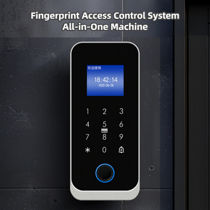F200 Fingerprint, Card, Password Access Control Remote Compatible, Remote not included