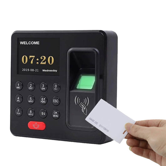 E86 Biometric Fingerprint  Attendence with Access Control System and Excel Output in Pen Drive
