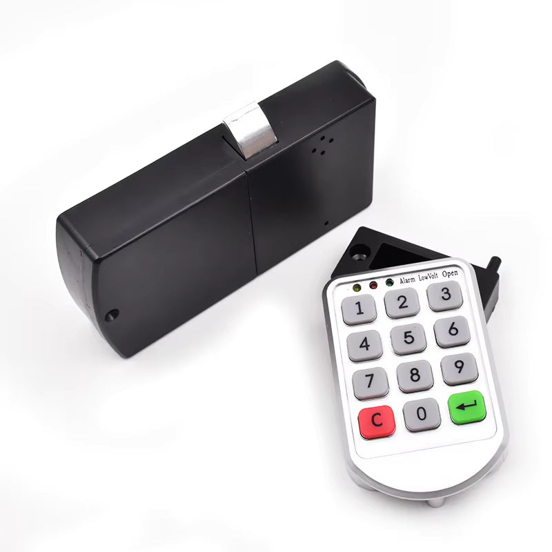 PNCL-100 Electronic Digital Password Lock Digital Key Pad Numbers Door Lock Combination Drawer Lock for Wood Cabinet Code Password Locks