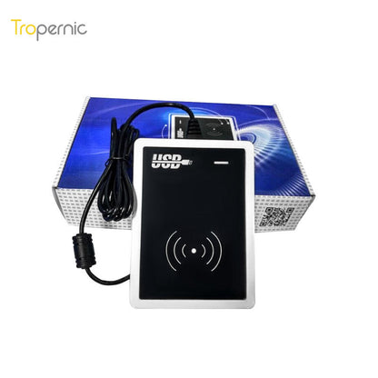 Navkar Systems Contactless Low/High Card Low/High Frequency RFID Hotel Smart Card Reader Encoder for Hotel System