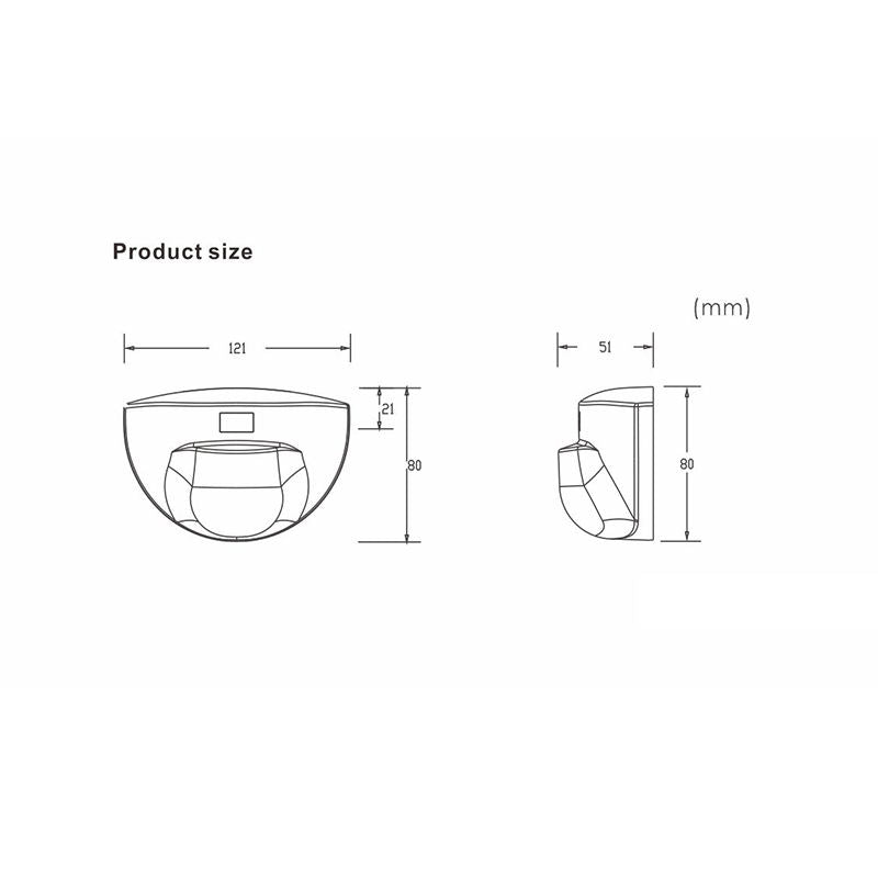 PIR Motion Sensor for ADC-02 Automatic Swing Door Operator
