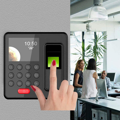 E86 Biometric Fingerprint  Attendence with Access Control System and Excel Output in Pen Drive