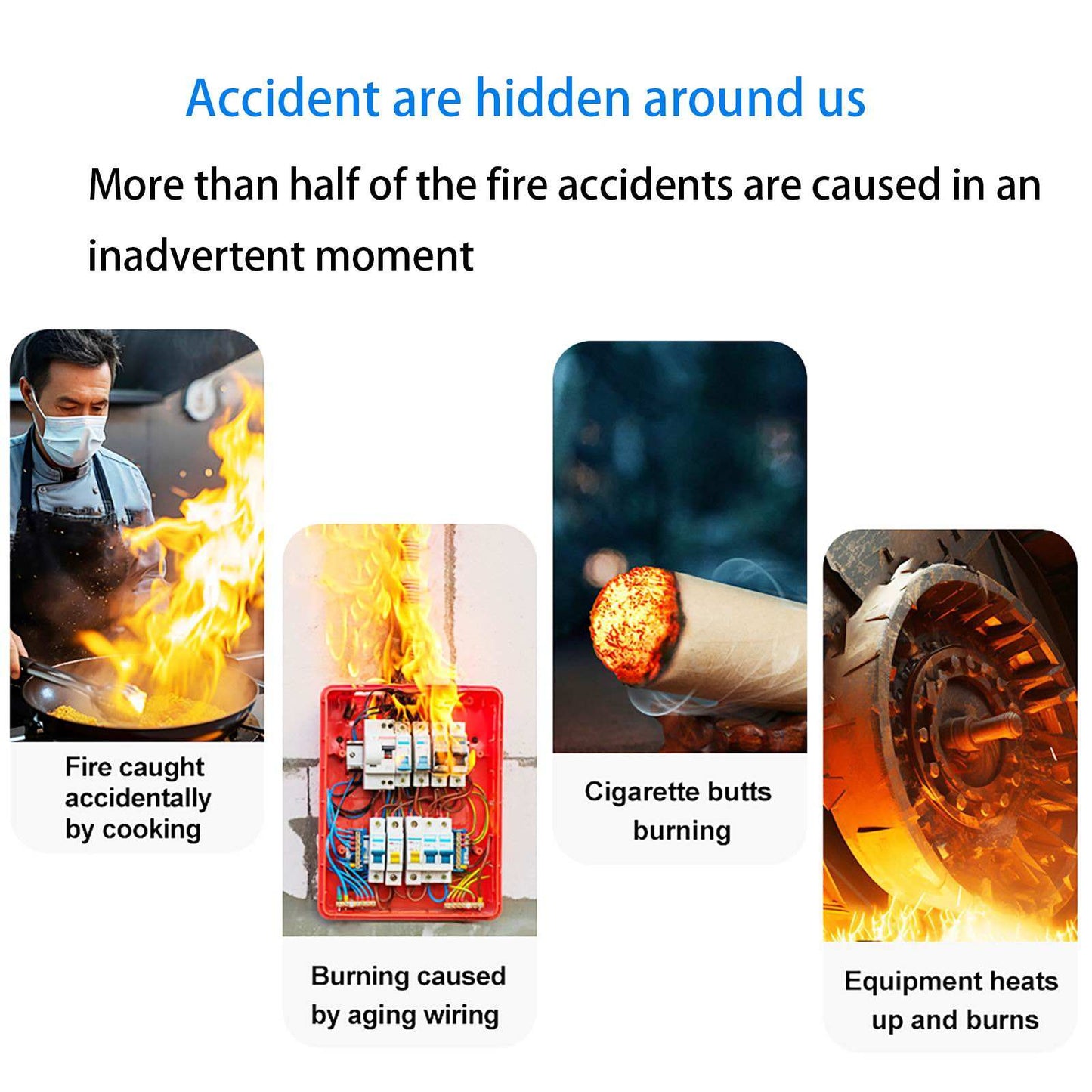 Navkar Systems Tuya smart wireless smoke alarm detector