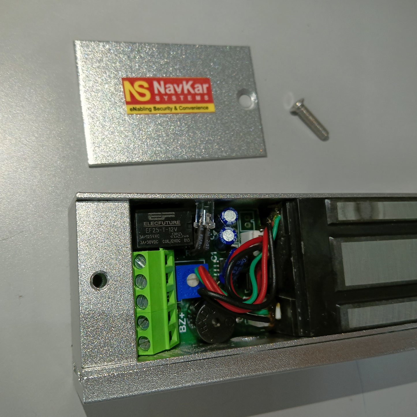 Navkar Systems EM Lock 600 Lbs with Buzzer and Timer