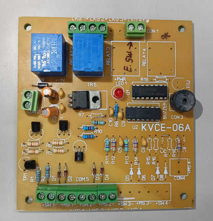 Navkar Systems Two Door Interlocking Controller 1 Nos with EM Lock 600 Lbs Feedback 2 Nos Exit Button 4 pc & 12v 5 Amp Power Supply