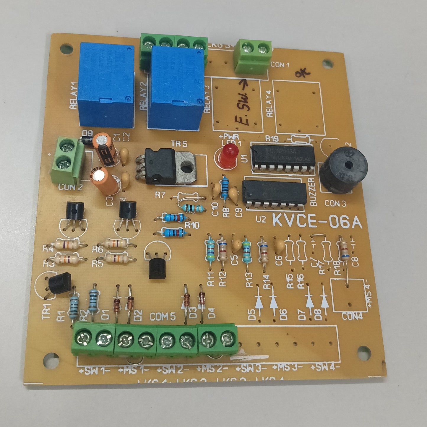 Navkar Systems Two Door Interlocking Controller 1 Nos with EM Lock 600 Lbs Feedback 2 Nos Exit Button 4 pc & 12v 5 Amp Power Supply