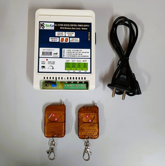 Navkar Systems Remote Power Supply for Rim Lock and em Lock
