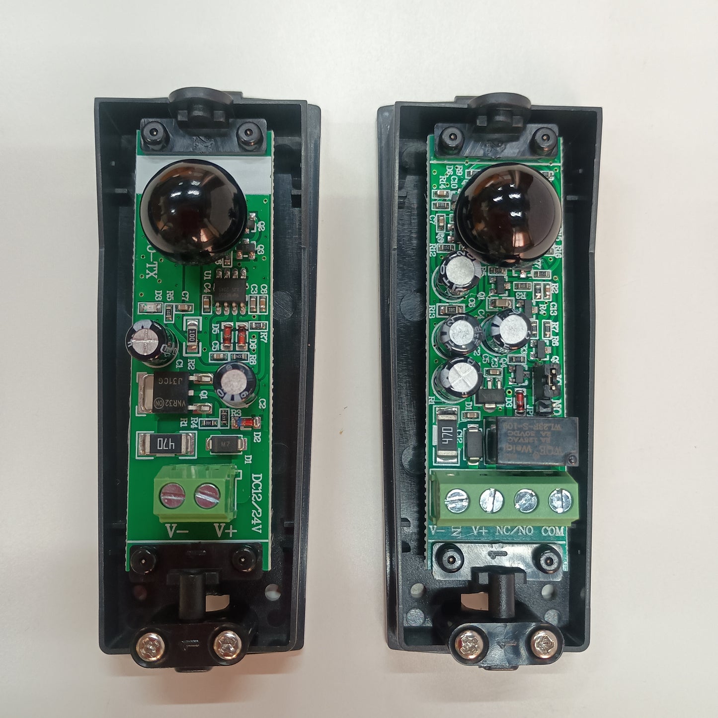 SBWD-10  SINGLE BEAM WIRED INFRARED SENSOR  - Black - 10m Range - Wall Mount - Long Detection Range - Motion Sensor