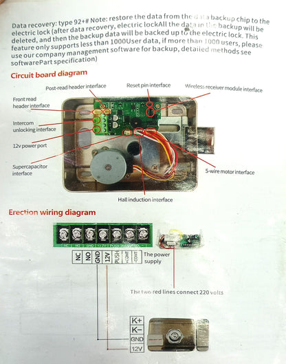 RFMT-1RM Rfid Motorised Rim Lock