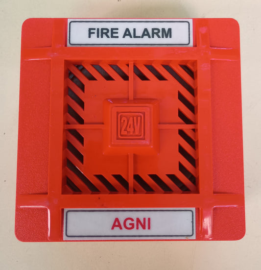 Agni 24v hooter Fire Alarm (Wall Mounted)