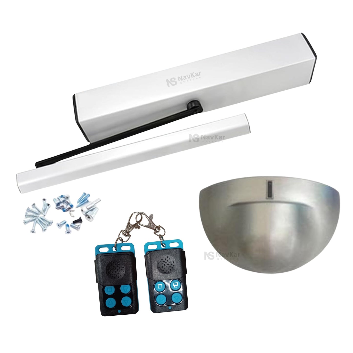 Automatic Swing Door Operator Wireless Remote Control Swing Door Opener Closerd System with Remote Control (Pull ARM)