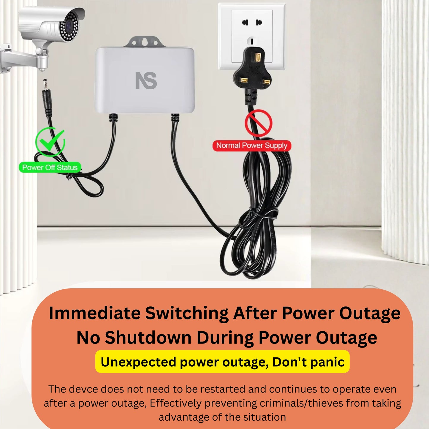 WPAD-12 Outdoor Waterproof Power Supply