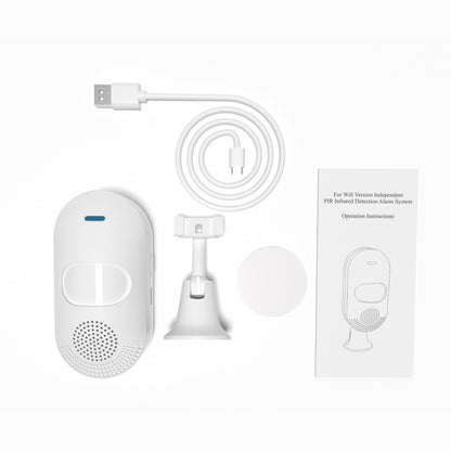 TUYA APP Control Wireless PIR Motion Sensor Alarm WiFi Motion Detector