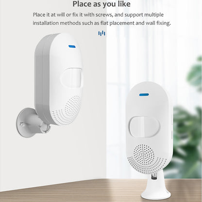 TUYA APP Control Wireless PIR Motion Sensor Alarm WiFi Motion Detector