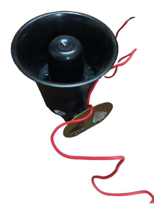 (SRB-22) 220V 200M Plastic Black Industrial Police Tone Siren