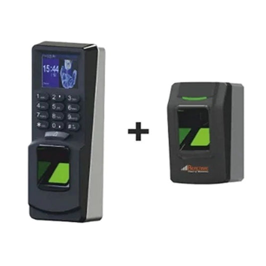 Realtime RS 70 Plus + ST 25Plus Fingerprint access control With Slave Reader