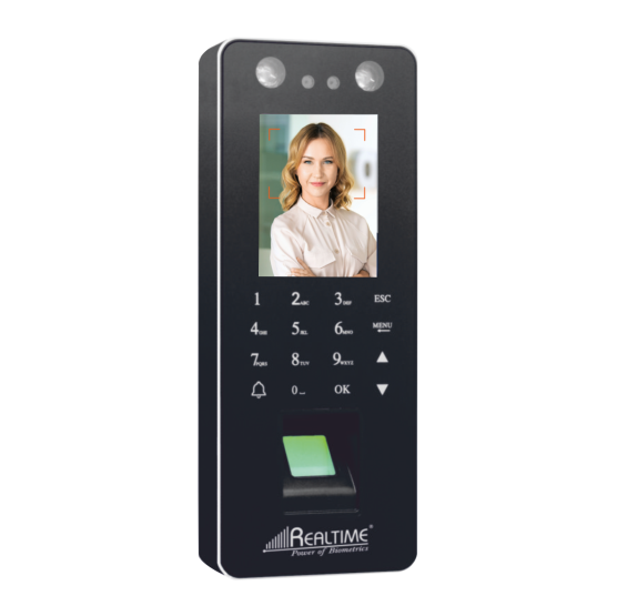Realtime T61f Face With Fingerprint Professional Access Control System