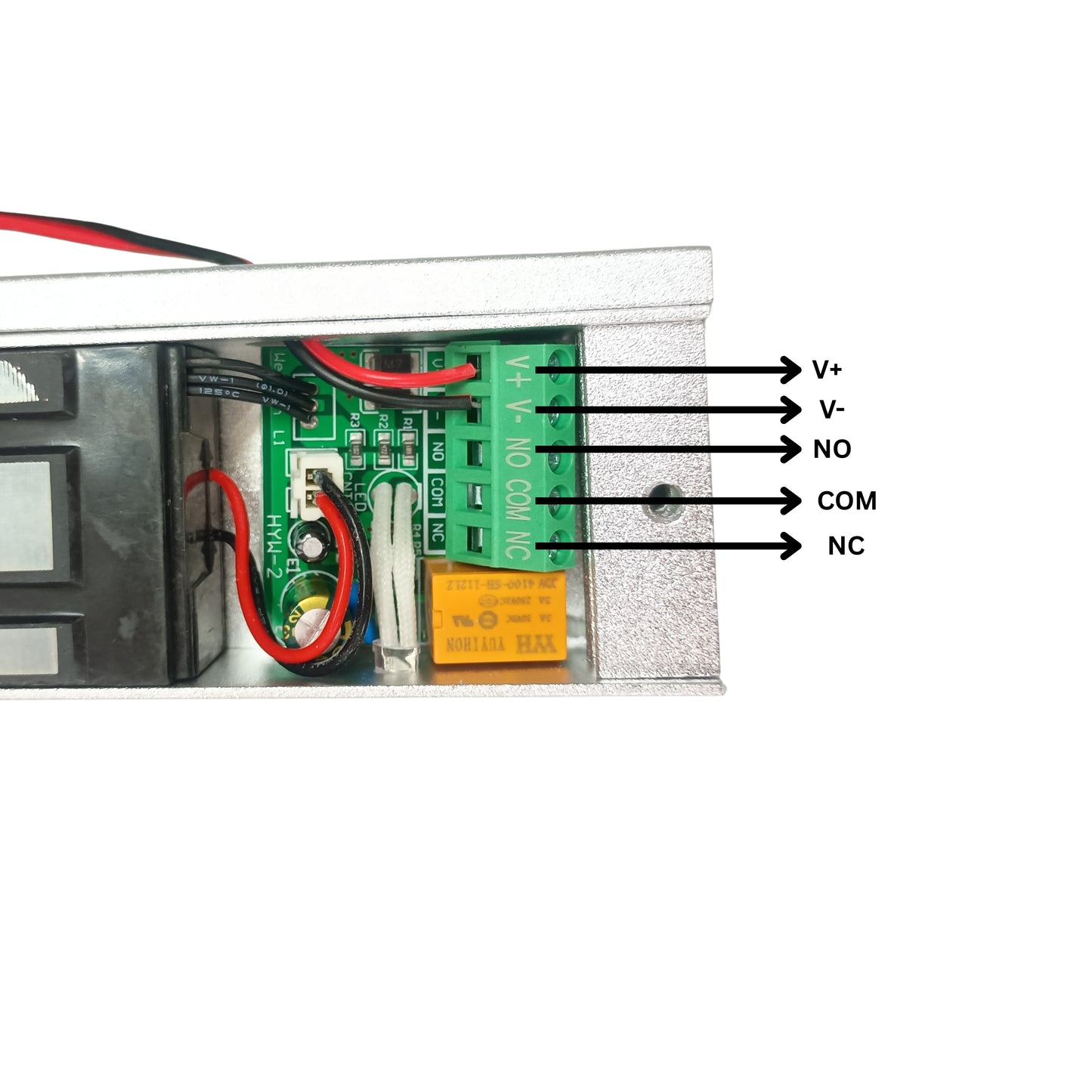 EM-605 EM Lock (Electromagnet) 600 Lbs with Feedback