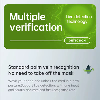 FCA-01 Palm Print AI Biometric Face Recognition Terminal Night Vision Facial Door Access Control Time Attendance System