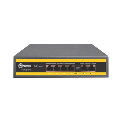 Trueview 4+2 100 Mbps PoE Switch