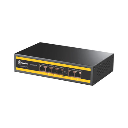 Trueview 4+2 100 Mbps PoE Switch