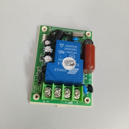 Combo-CN256 433Mhz 220V 1 Channel Wireless Remote Control Switch Module Gate Up Down Controller Motor