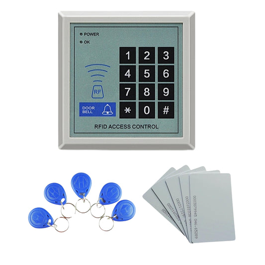 NavKar Systems SECUREYE S-B2CB RFID Access Control Panel with 5 RFID Thin Cards & 5 RFID Keychain Tags