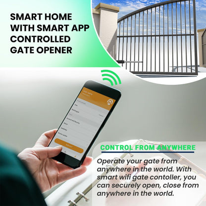 (WFC-SGM) Navkar Systems Smart WI-FI Module for Sliding GATE Motor