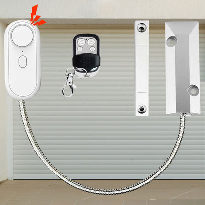 SH-AL Wireless 433MHz Roller Shutter Garage Gate Alarm System Portable Magnetic Detector Thick Switch Anti-Theft Security for Rolling