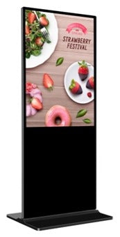 T29942-A 43 Inch Floor Mount Digital Standee | Android 11 | 2GB RAM + 16GB ROM | 350 Nits Brightness | Non-Touch Display | Metal Body | Indoor Digital Signage