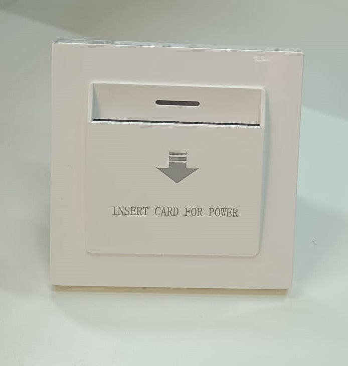 RFSES-15 Energy Saver Switch | RFID Key Card Power Saving Device | Automatically Cuts Electricity When Card Removed | Hotel Room Energy Management Solution