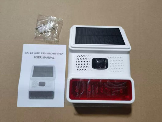 SRSOL-43 Wireless Solar Alarm Siren – view 2