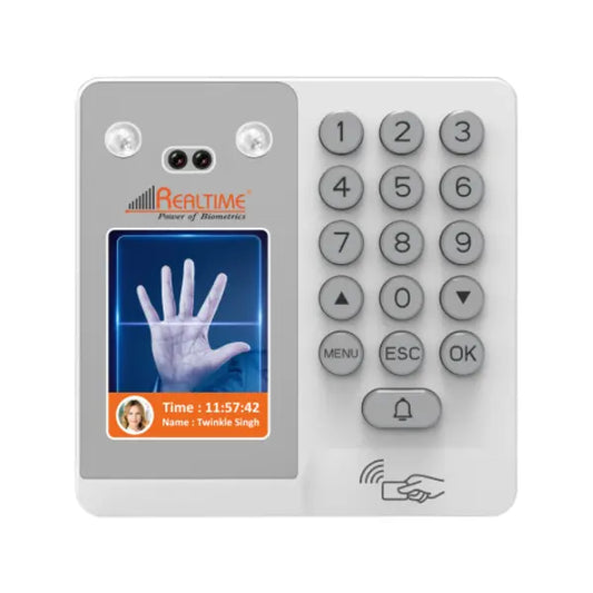 The Realtime TD1D (FP) biometric attendance and access control device
