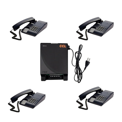 Combo-CN95 CCL104b EPABX Intercom System with 4 pcs BEETEL C11 Phone