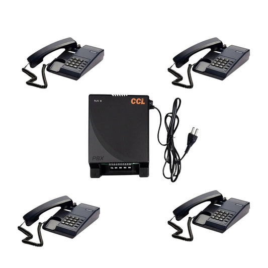 Combo-CN95 CCL104b EPABX Intercom System with 4 pcs BEETEL C11 Phone