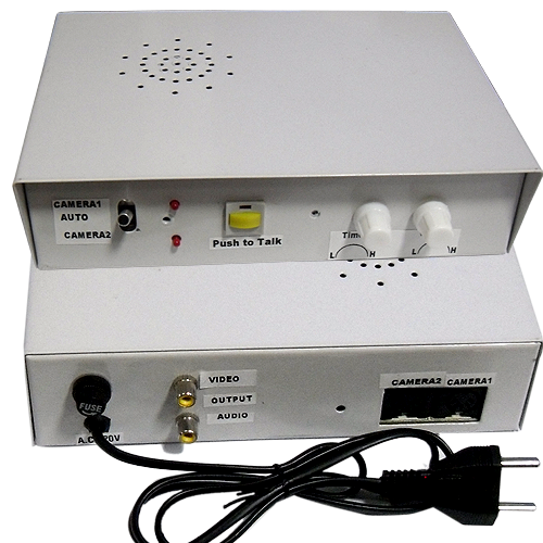 AS-2C Two Way 2 Channel Audio SWITCHER Without Audio Units (1 Side Audio At A Time)