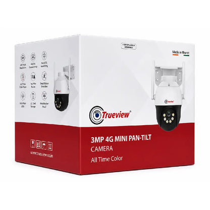 Trueview 3MP Smart 4G Mini Pan-Tilt ATC Camera
