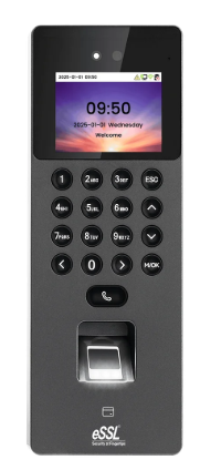 eSSL AiFace Orcus Face & Fingerprint Attendance + battery
