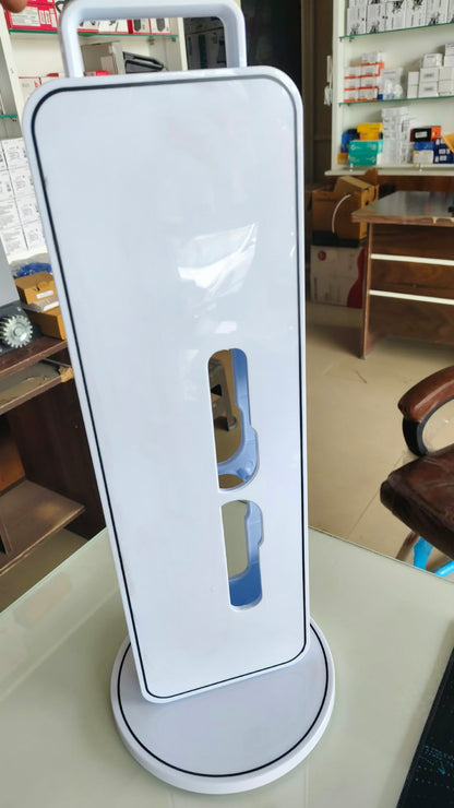 Hand rotatable Plastic Demo Stand of Smart Locks