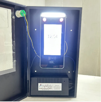essl Mars Metal Enclosure Black+LED