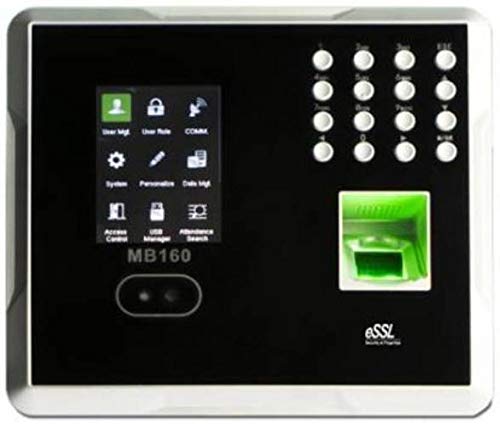 ESSL MB160 Face Finger Biometric Attendance with 1 year cloud software and Mobile App for upto 50 Employees