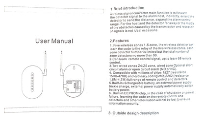 Wireless Signal Repeater / Booster & Extension for Security Alarm Systems