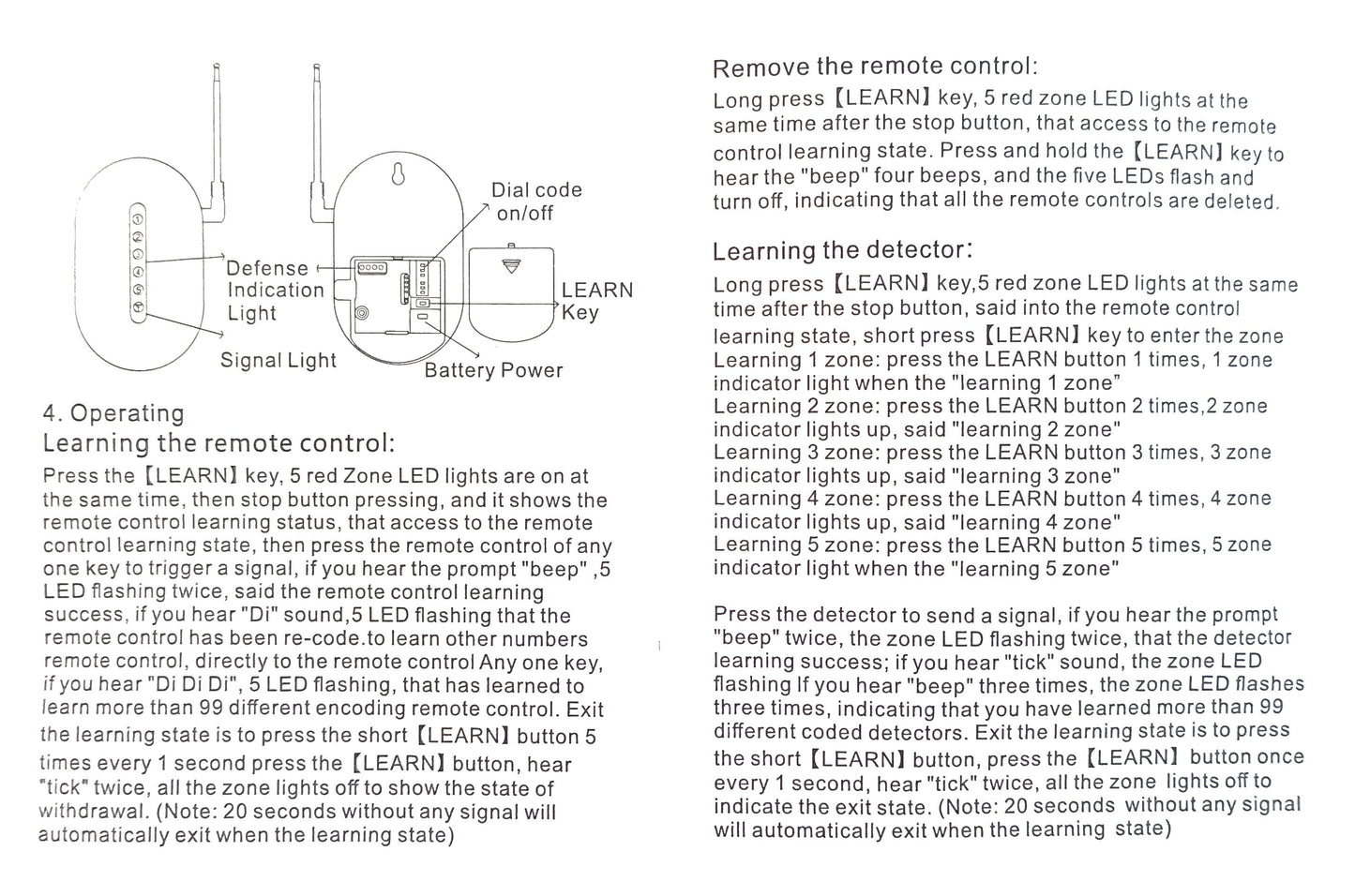 Wireless Signal Repeater / Booster & Extension for Security Alarm Systems