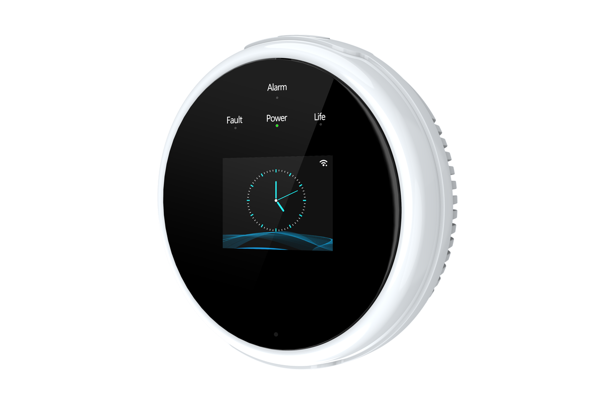 Tuya Smart App Control LCD Screen Leakage Sensor Gas – view 3