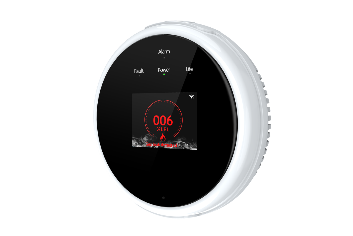 Tuya Smart App Control LCD Screen Leakage Sensor Gas – view 5