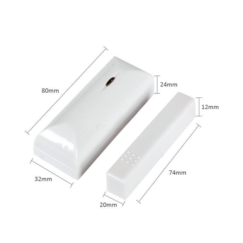 433mhz Focus Wireless Window Door Sensor Alarm Door Contact Detector Detecting Door Open/Close for  ACJ-1008 Dual Network Smart WiFi + 4G GSM  Burglar Alarm System