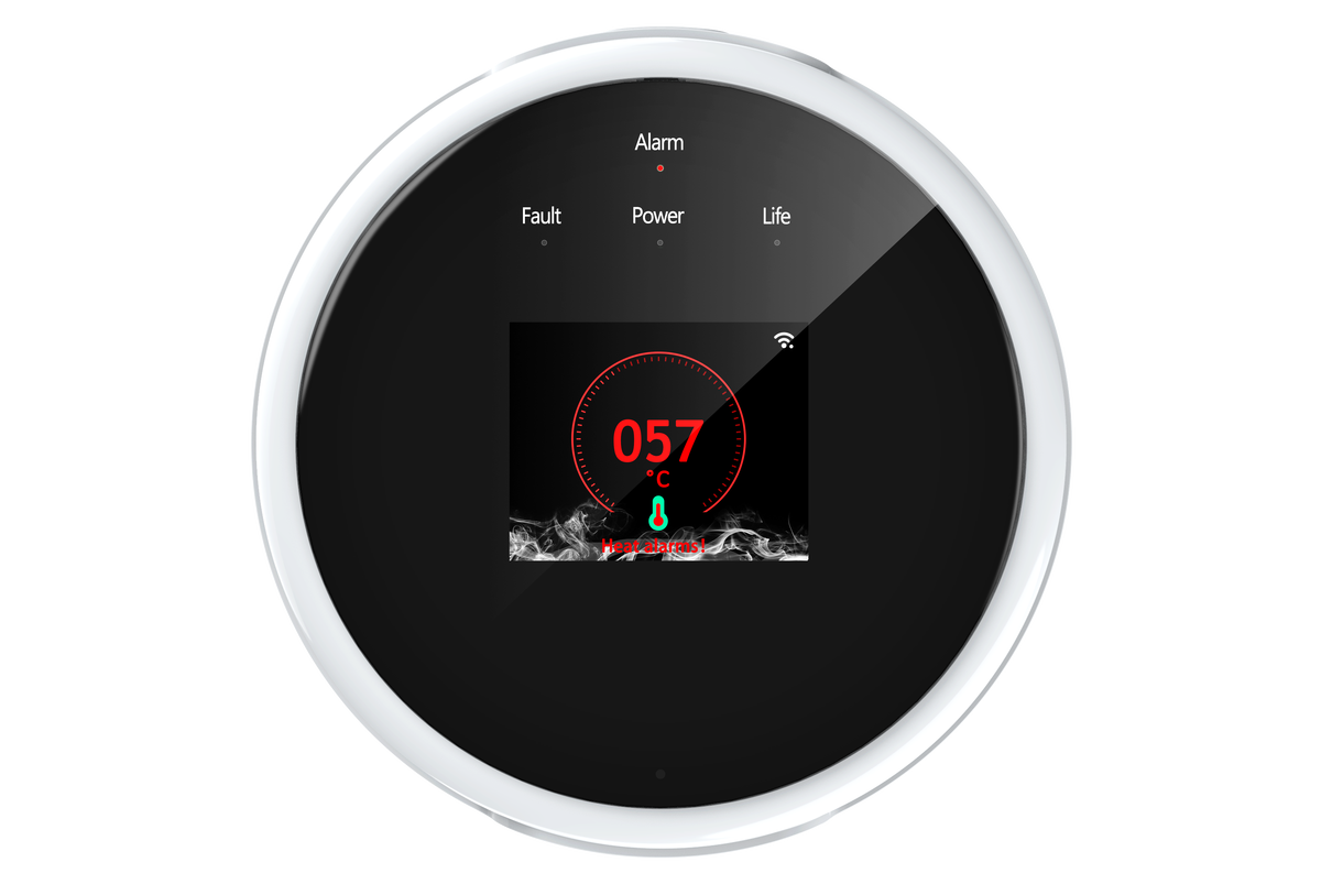 Tuya Smart App Control LCD Screen Leakage Sensor Gas – view 4