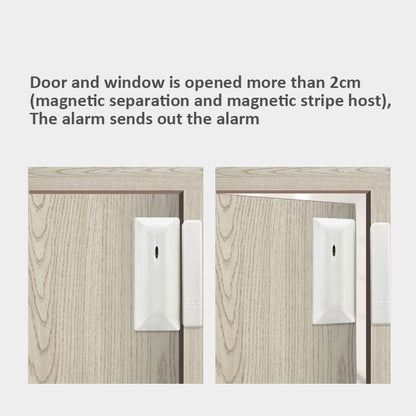 433mhz Focus Wireless Window Door Sensor Alarm Door Contact Detector Detecting Door Open/Close for  ACJ-1008 Dual Network Smart WiFi + 4G GSM  Burglar Alarm System